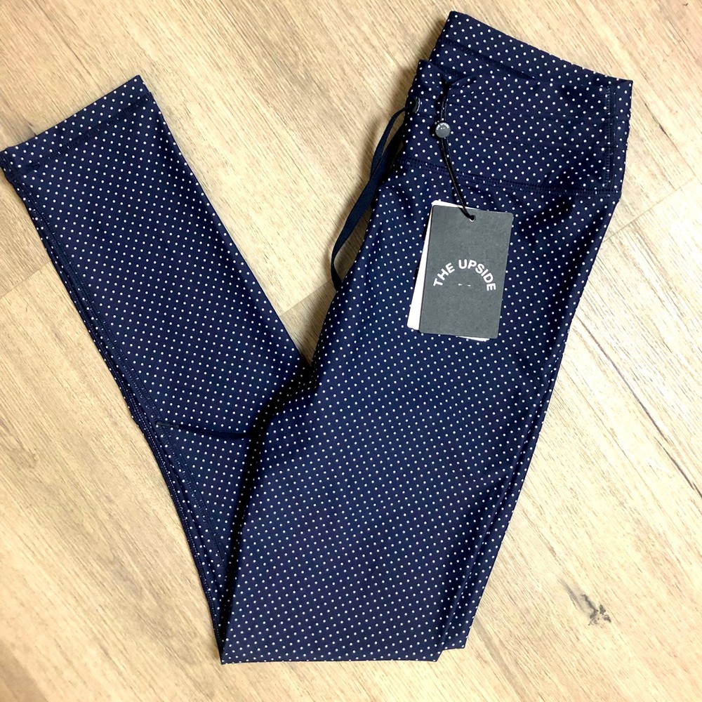The Upside Polka Dot Midi Pant Size 4
